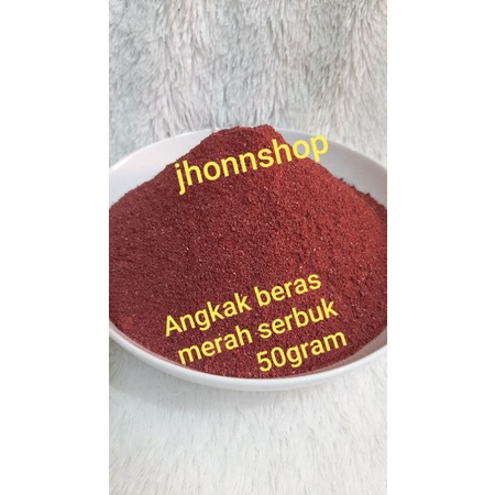 

Bubuk Angkak beras merah 50gram