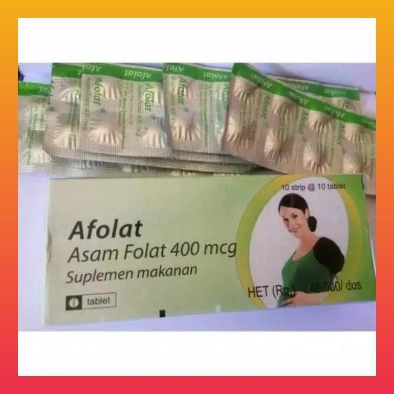 AFOLAT 400 MCG ASAM FOLAT 400 MCG HARGA BOX