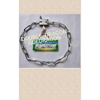 ♤ Gembok Rantai 90 cm (Gembok Pagar/Gembok Sepeda/Gembok Motor/Gembok Kapal) ➭