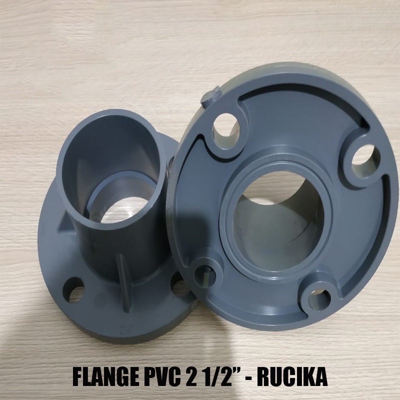 FLANGE RUCIKA 2 1/2 INCH - PVC - FLANGE - FITTING PIPA PVC RUCIKA