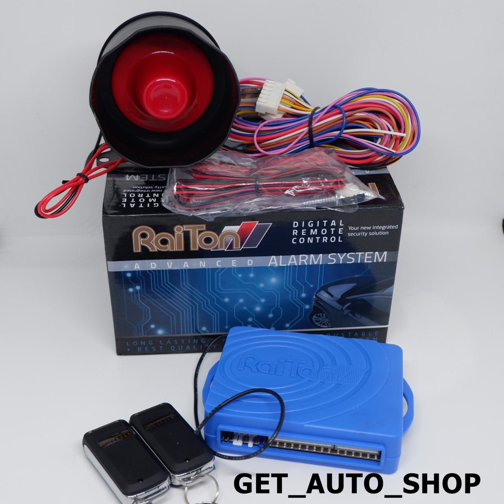 Jual Raiton Alarm Mobil Remot Sleding Sliding Universal Honda Toyota Shopee Indonesia