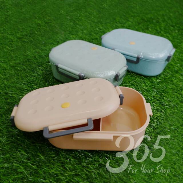 365 Kotak Makan Lunch Box / Tempat Makan Bento Sekat / Container / Lunch Box F967 1000ml