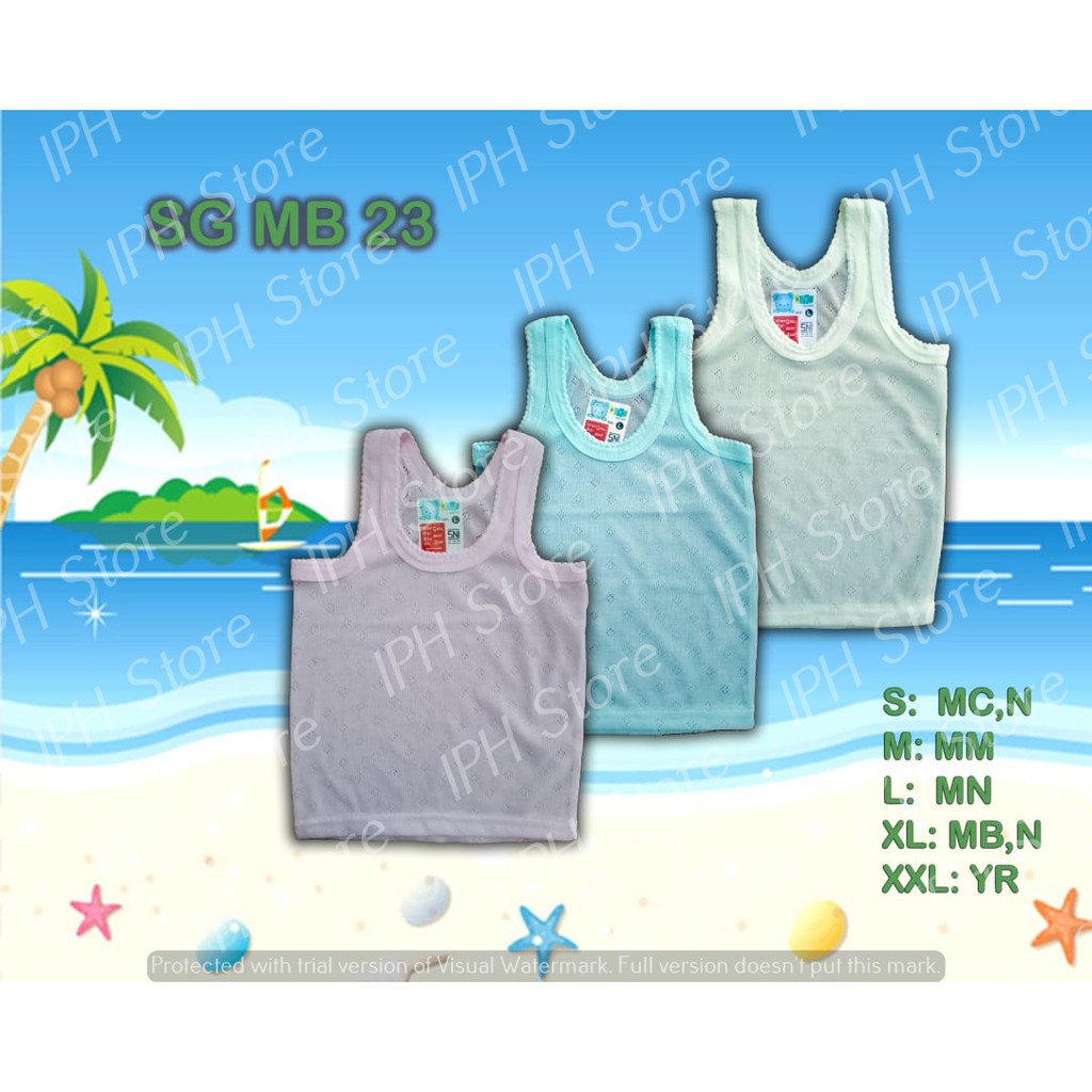 Singlet / Kaos Dalam Anak Nita SG MB 23 (Dari Pabrik Golden Nick)