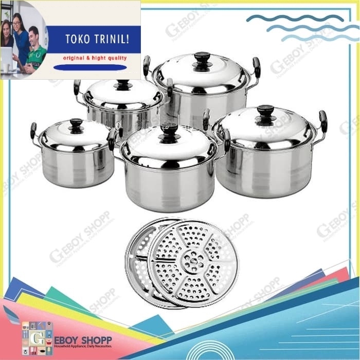 PANCI SET KINGKO 555 + STEAMER
