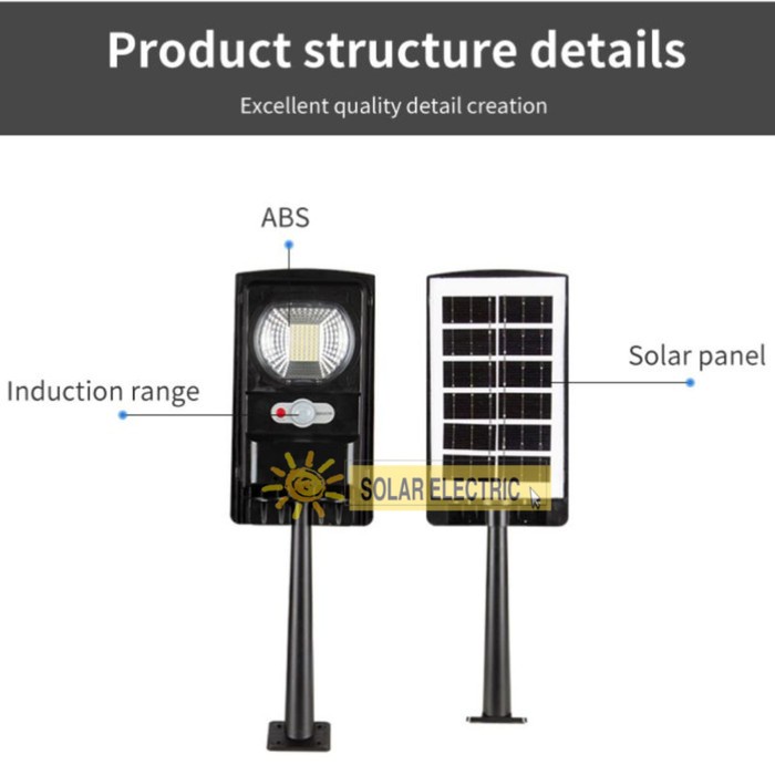 Lampu Tenaga Surya Lampu Solar Cell Solar Panel 200Watt Waterproof