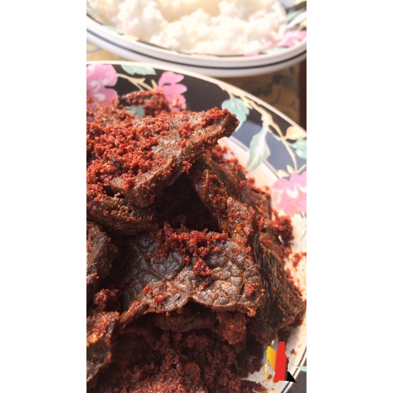 

Rendang paru kering 250g