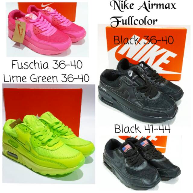 Sepatu Kets Nike Airmax Full Color Tabung