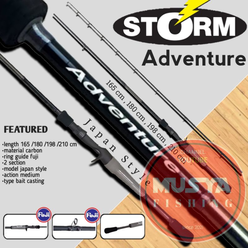 St BC Storm Adventure AVC 562 /602 /662 /702 ... FUJI