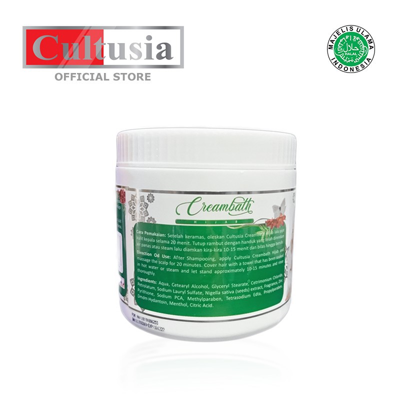 Cultusia Creambath Hijab Habbatussauda 500 ml