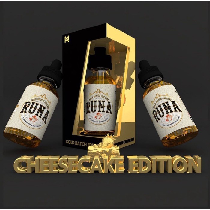 RUNA STRAWBERRY CHEESECAKE GOLD BATCH EDITION | RUNA GOLD AUTHENTIC 100%