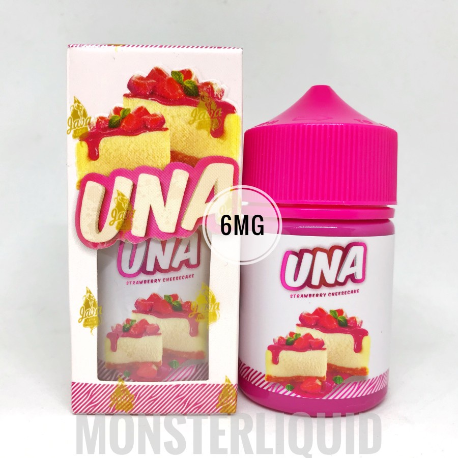 UNA STRAWBERRY CHEESECAKE BY IDJ X VAPORKING 6MG 60ML