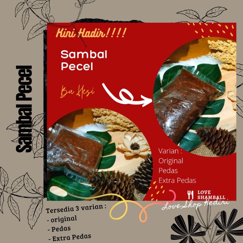 

Sambal Pecel Homemade Kediri