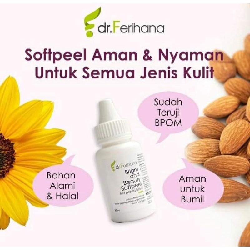 dr ferihana softpeel ferihana skincare