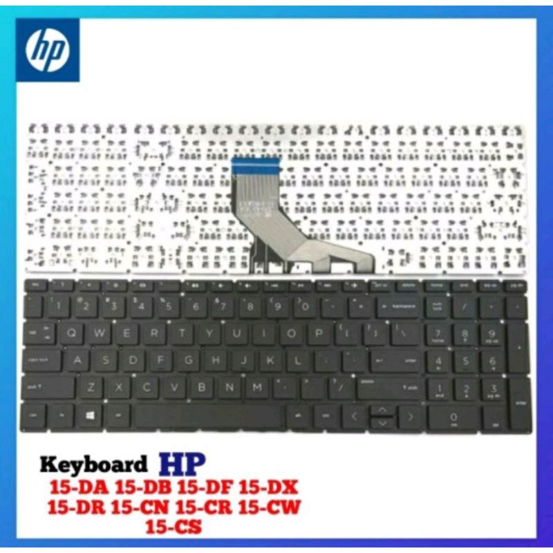 Keyboard HP 15db 15-db 15-db0005au 15-db0009au 15-db0010au 15-db0011au 15-db0066wm 15-db1037au 15da