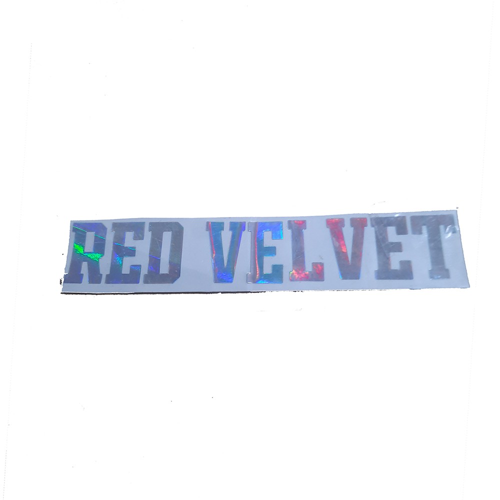 

Sticker Hologram Kpop Termurah Red Velvet