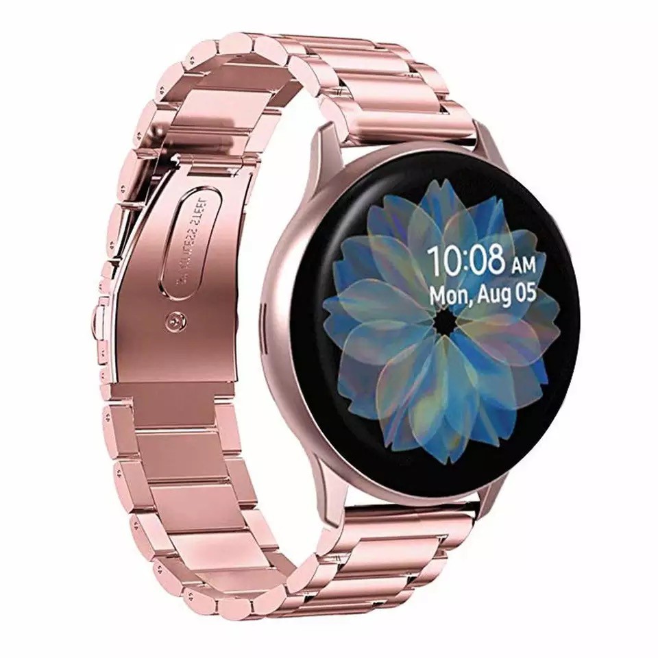 TALI JAM STRAP SAMSUNG GALAXY ACTIVE 2 40MM 44MM SMARTWATCH MODEL STANLESS STEEL 3 BEADS