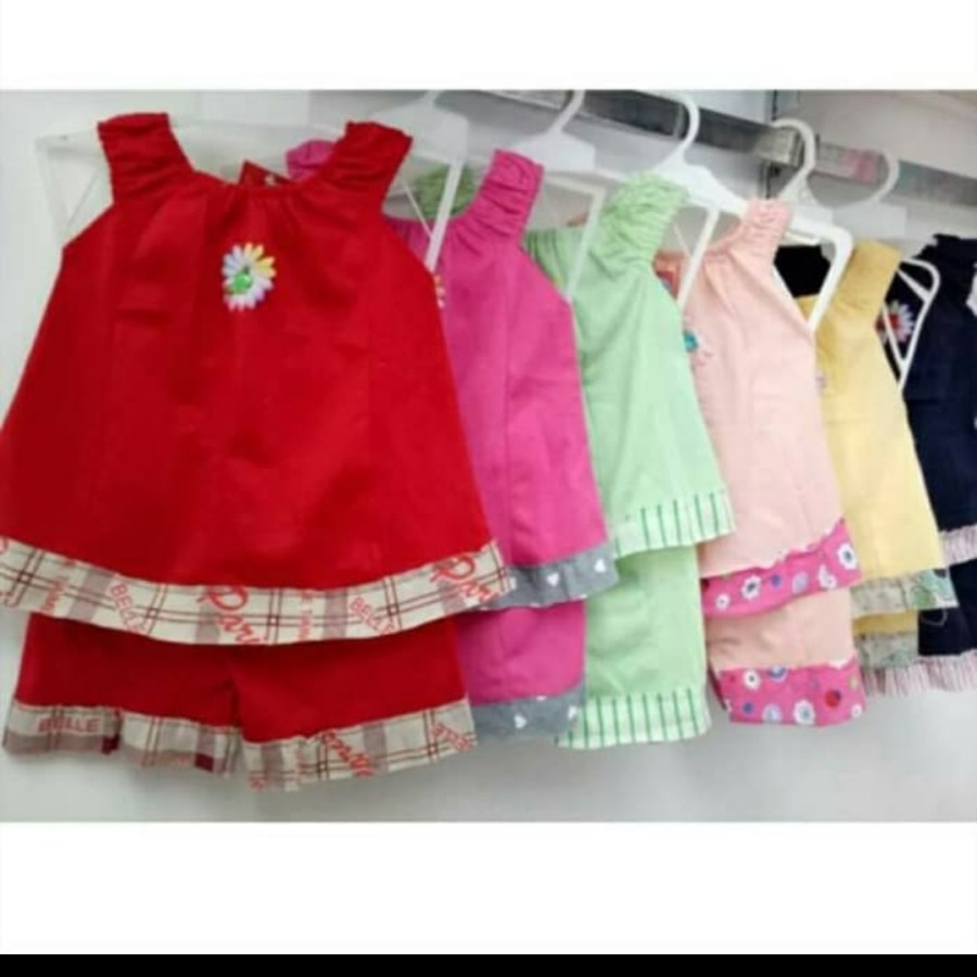 STELAN BAYI PEREMPUAN / DRESS BAYI PEREMPUAN 0 - 12 BULAN - R2AJAKARTA