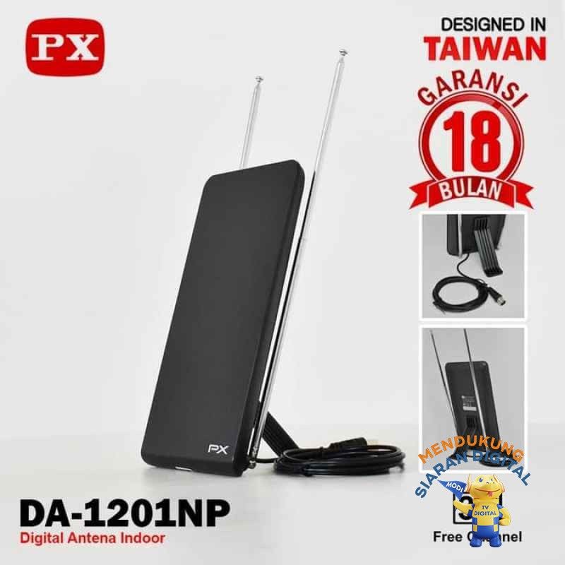 Antena TV Digital Indoor Px DA 1201NP Garansi Resmi / Antena TV Box Digital