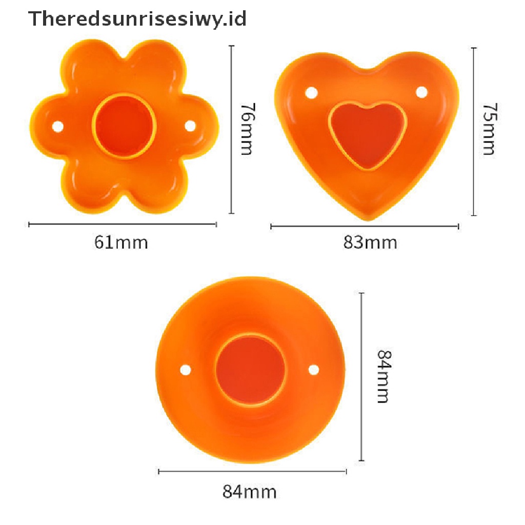 # Alat Rumah Tangga # Cetakan Kue / Donat / Roti / Dessert Bentuk Hati / Bulat Hollow