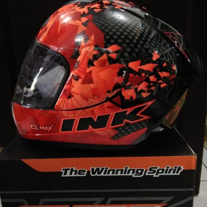 Helm fullface INK CL MAX seri 6 - Hijau muda