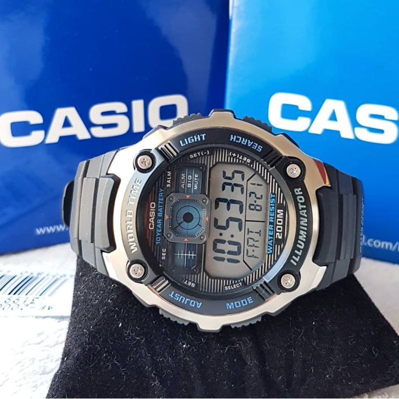 Jam Tangan Pria Casio AE 2000W 1AVDF