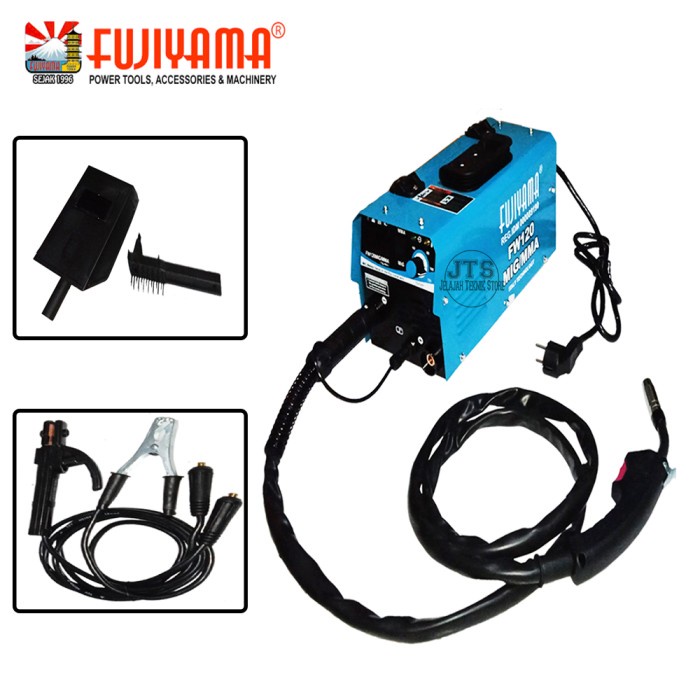 FUJIYAMA Mesin Las MIG 120T Technology IGBT Co2 MMA Bisa Tanpa Gas-les / Mesin Las MIG-130M EDON Tra