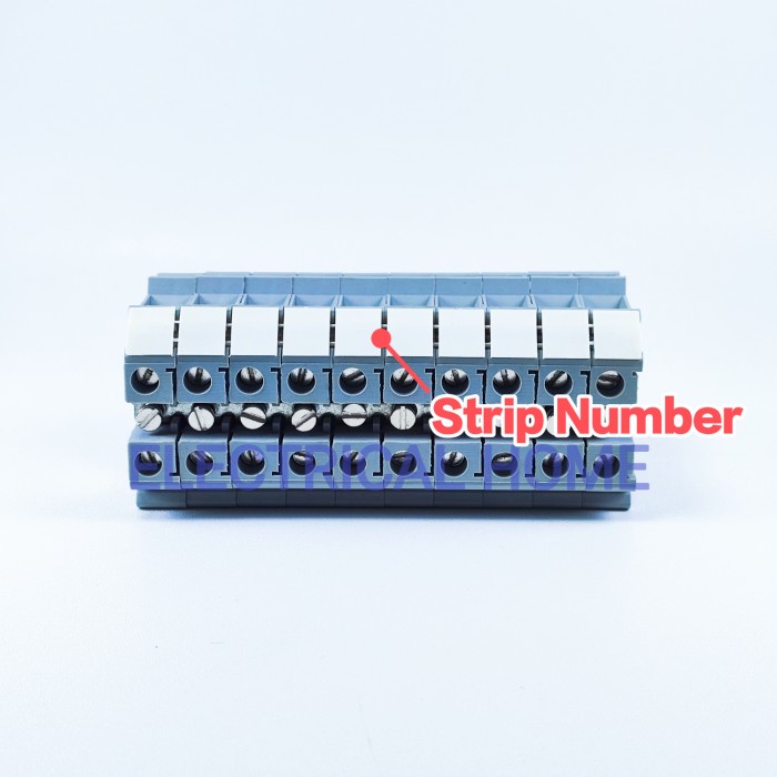 Strip Number Terminal Block UK-10N Type ZB-10