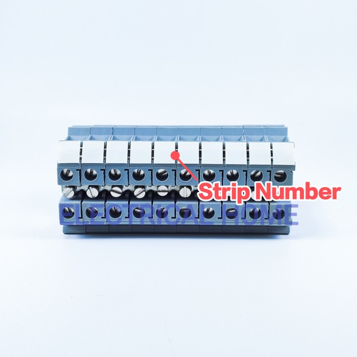 Strip Number Terminal Block UK-10N Type ZB-10