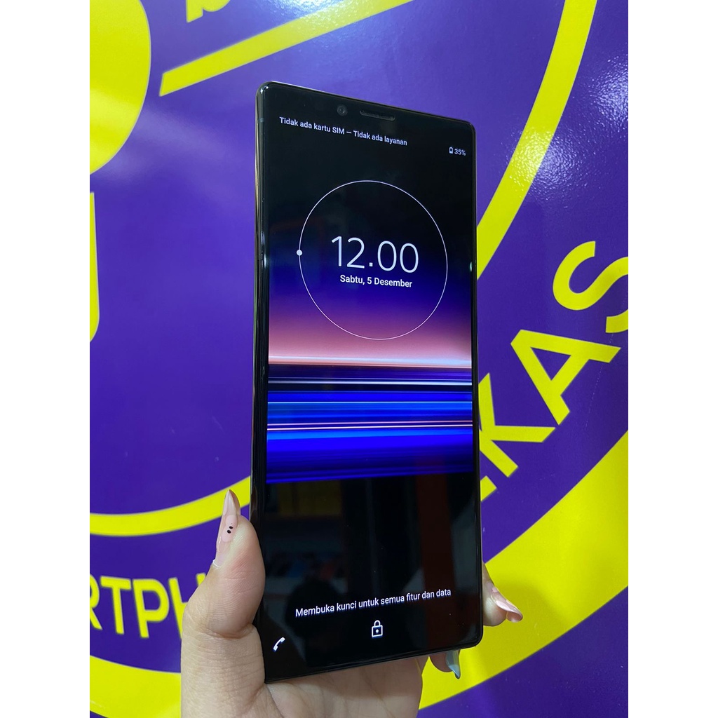 Sony Xperia 1 - X1 - MINUS FINGER PRIN - RAM 6 GB - 64 GB COD Semarang