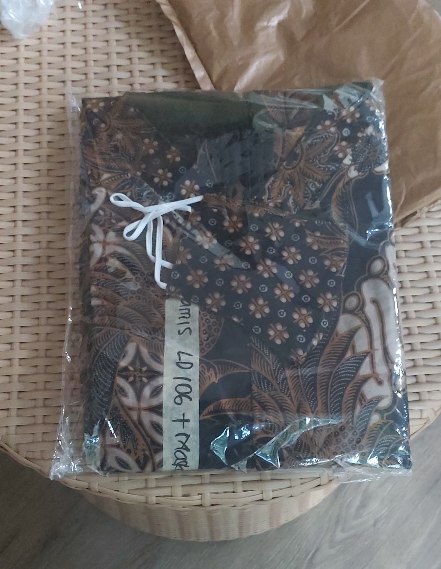 Batik Couple Solo Sragenan Premium, High Quality Cp-d.002.c-1