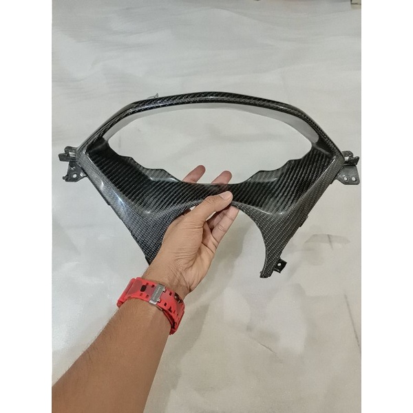 COVER SPEEDOMETER PCX 150 LOKAL CARBON KEVLAR