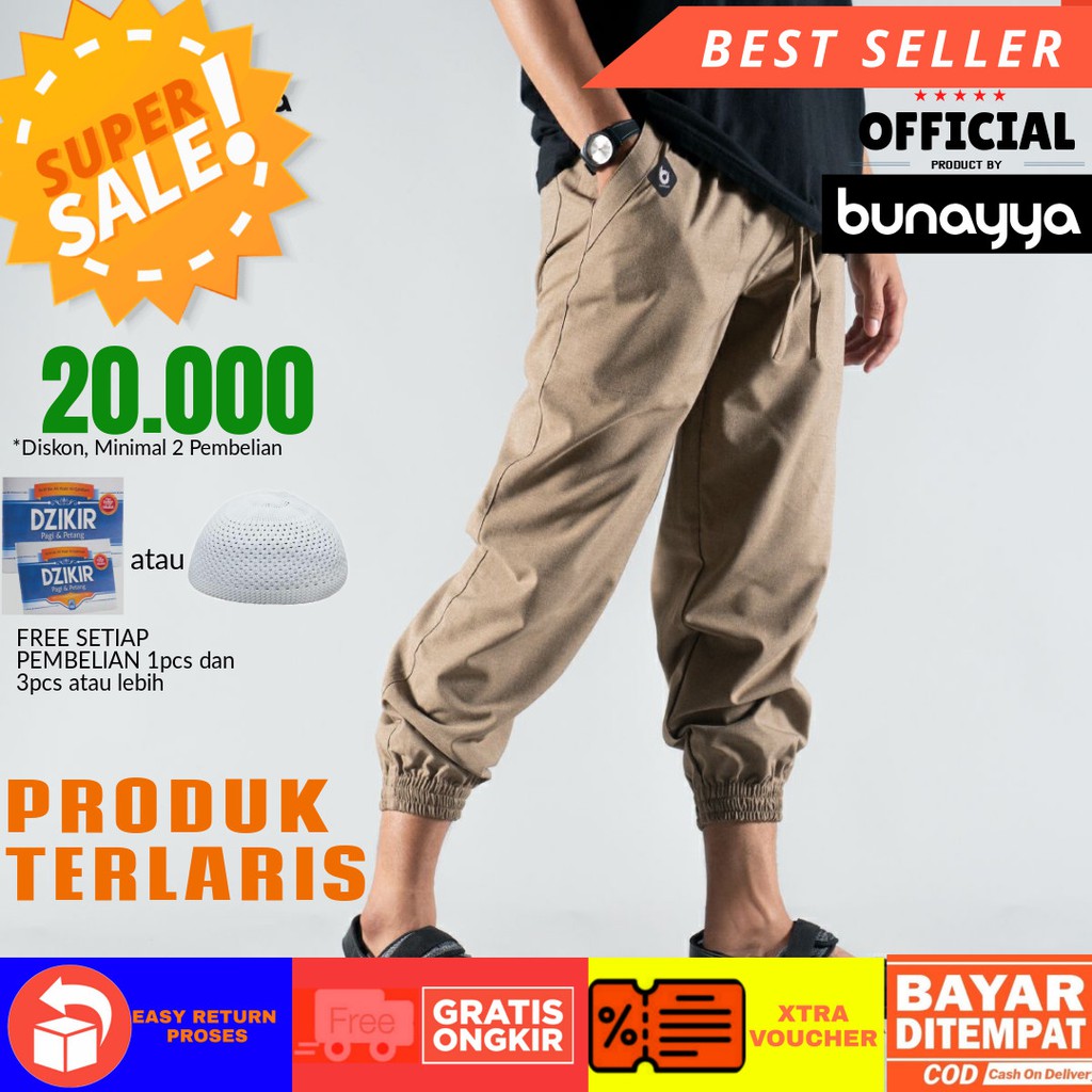 Jual Jogger Semiwol Bunayya Premium Series | Koswah Store | Shopee ...