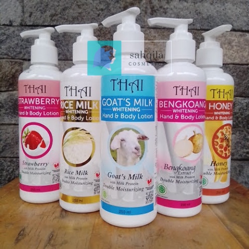 Jual BPOM/hand & body lotion thai goat s milk 250ml/pencerah kulit