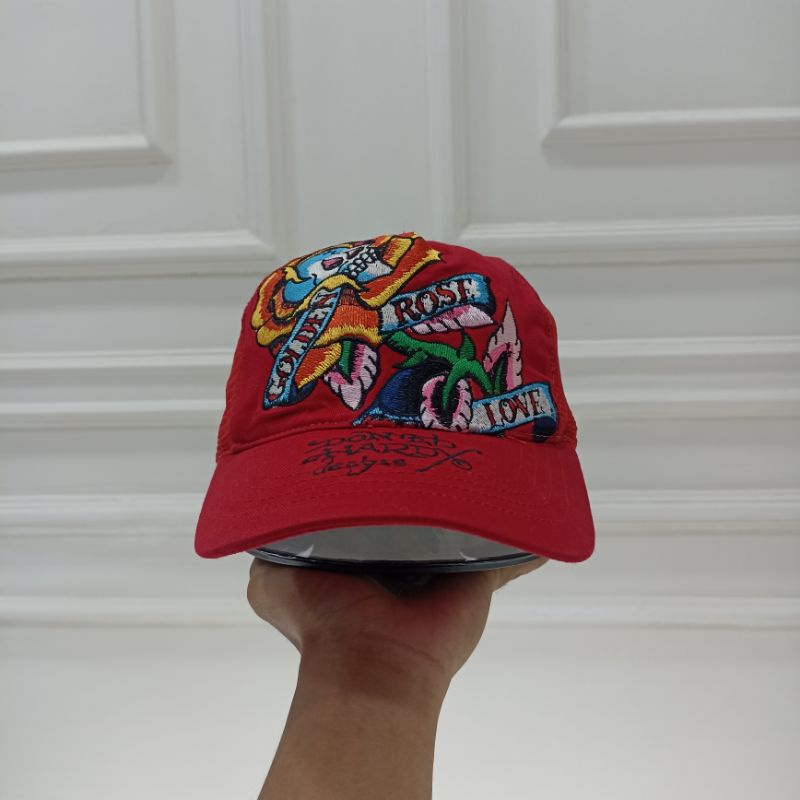 topi cap hat ed hardy second bekas