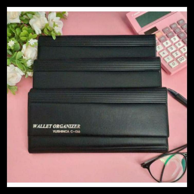 BARU READY DOMPET PENGATUR KEUANGAN/POS PENGELUARAN RUMAH TANGGA BULANAN - HITAM DOMPET WANITA MURAH