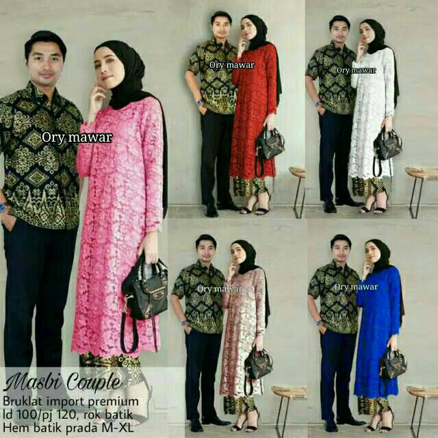 Suplier Couple Rnb Broklat Misbi Couple Batik Tunik Brukat Soegiharto 8drXD0H7OnWMN