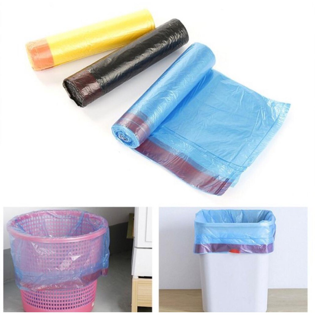 PLASTIK SAMPAH TALI / KANTONG SAMPAH TALI / PLASTIK SAMPAH ROLL / KANTONG SAMPAH ROLL