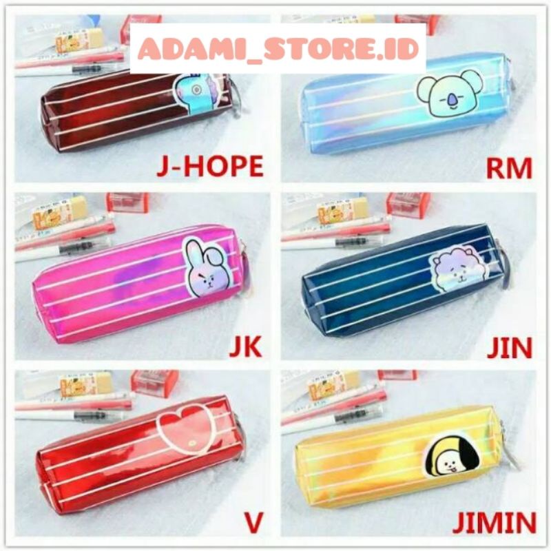 

Pencilcase/Tempat Pensil Motif KPOP BTS BT21