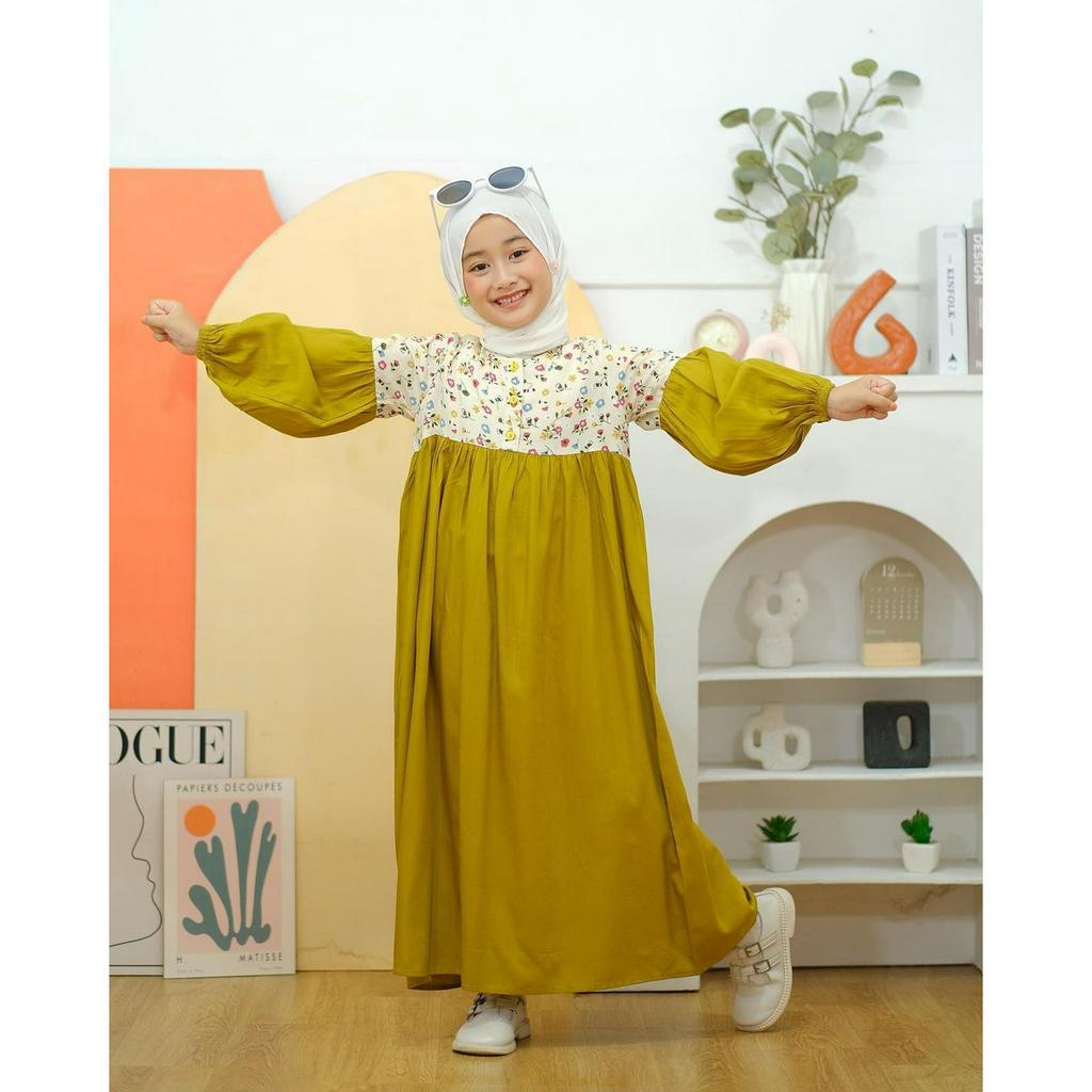 Murah Gamis Anak Princess 1-12 Tahun Model Susun Bahan Voxy Melar Balita Batita Murah Kids Kecil