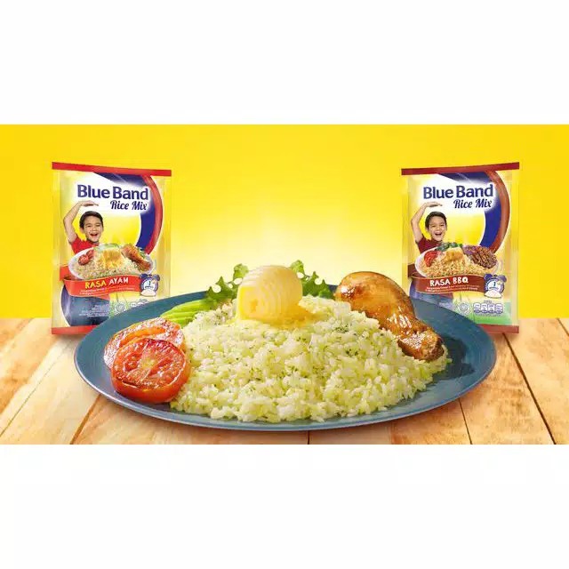 

BLUEBAND RICE MIX AYAM & BBQ