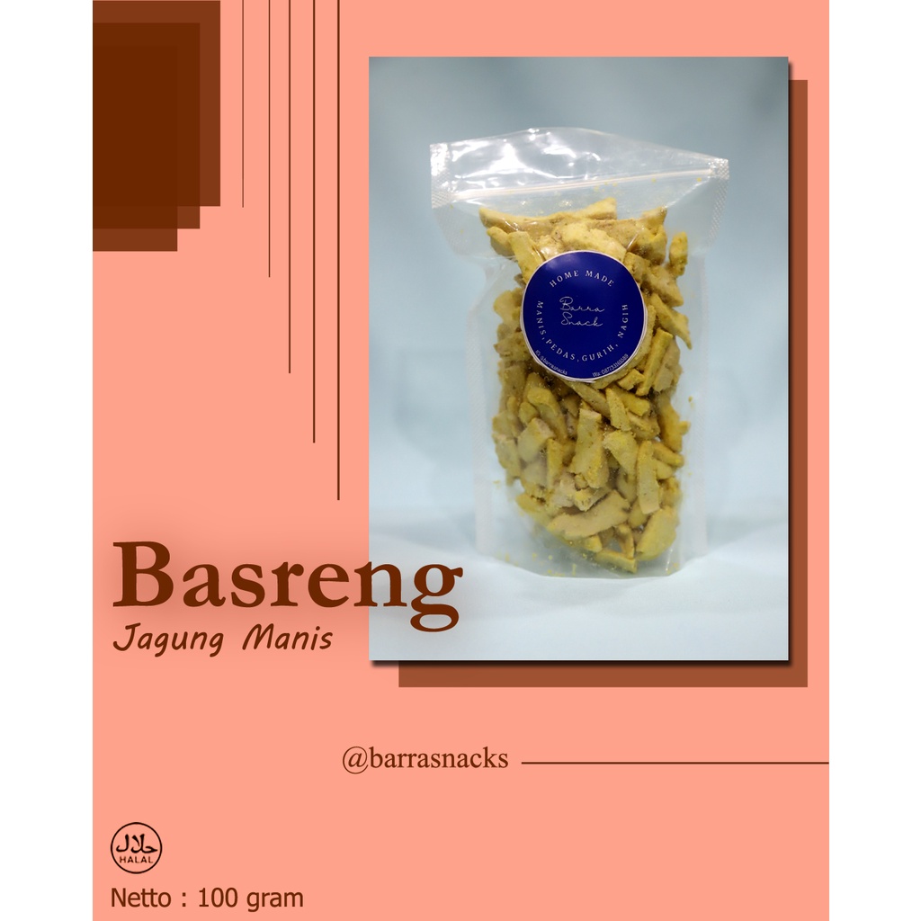 

Basreng Jagung Manis Barra Snack *100gram