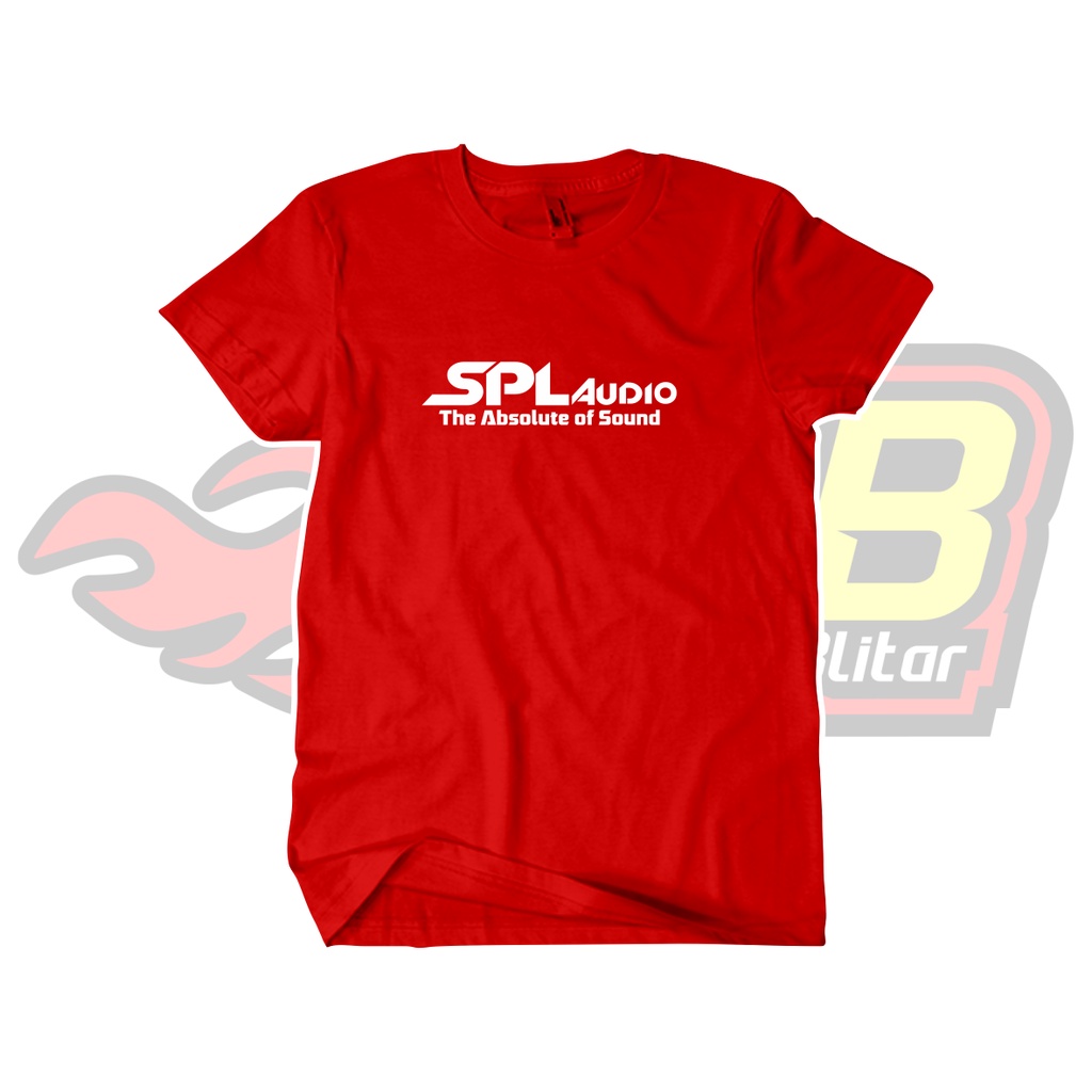 Kaos SPL Audio Distro Pria Kaos Sound System Sound Balap Blitar