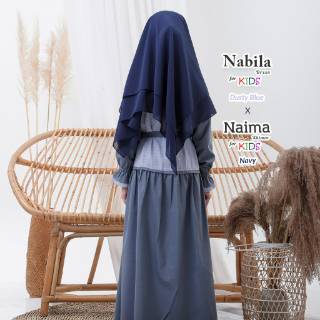 YASMEERA KHIMAR NAIMA KIDS KHIMAR Jilbab  ANAK pet antem 