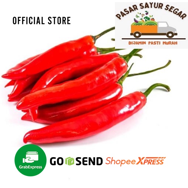 

CABE MERAH BESAR 500 gr / Cabai Merah Besar 500 gr