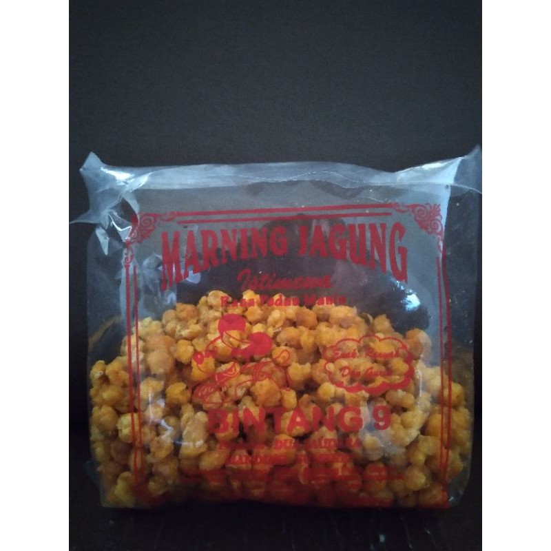 

Snack / Camilan Marning Jagung Bintang 9 Madura 85 gram