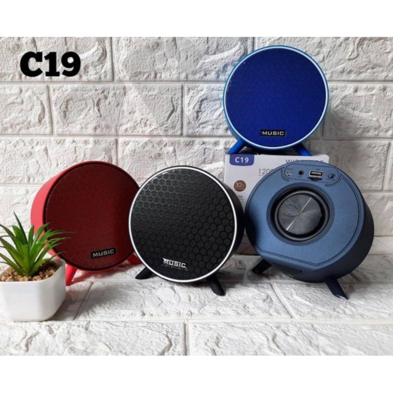 Speaker C19 Bluetooth Super Bass Stereo