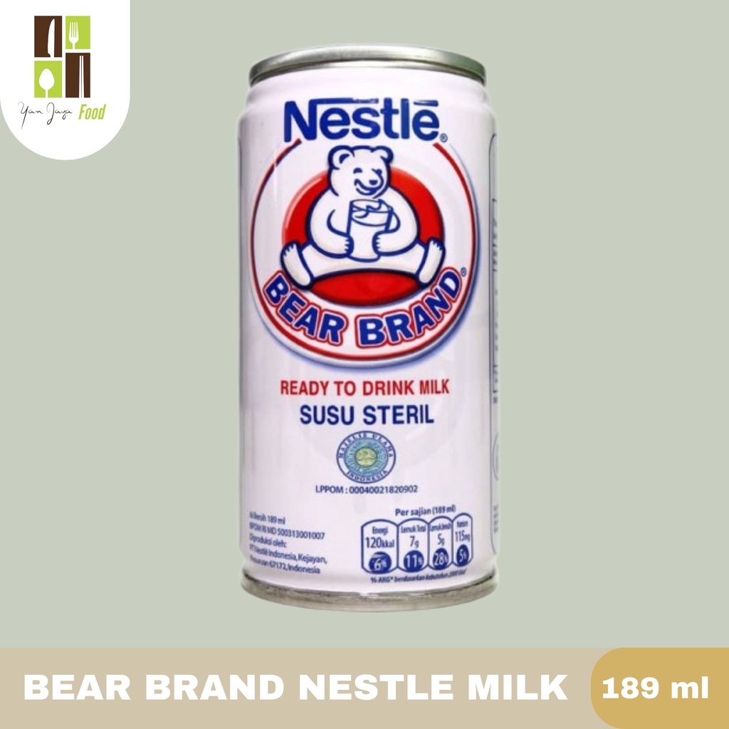 Bear Brand [RTD Milk Tin 189ml/White Tea/Gold White Malt 140ml]