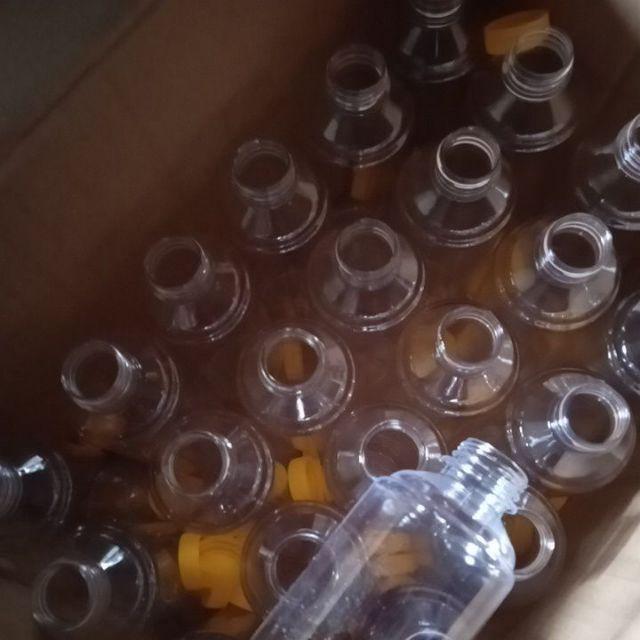 Botol Plastik Almond 500 Ml | Dapat 50 Pcs | Botol Minum 500 Mili Ecer Murah Foodgrade | Botol Juice