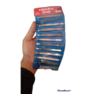 Jual Pinset Alat Pencabut Bulu Atau Uban Steanles Isi 12 Pcs | Shopee ...