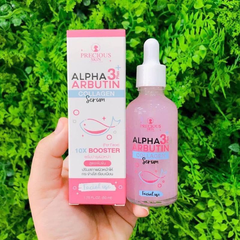[COD] Serum Wajah Thailand Ampuh Memutihkan &amp; Menghilangkan Flek Hitam di Wajah dalam 2 Minggu - Alpha Arbutin Collagen BPOM 100% Original